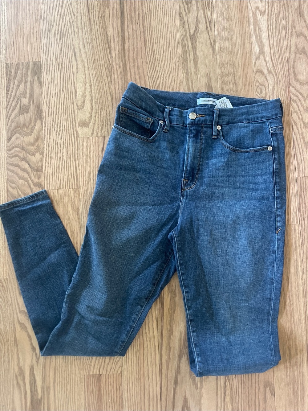 Good American Dark Blue Skinny Jeans